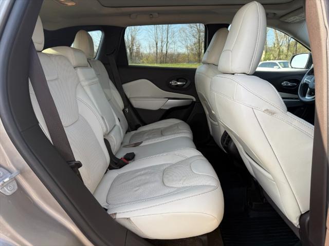 used 2017 Jeep Cherokee car, priced at $9,900