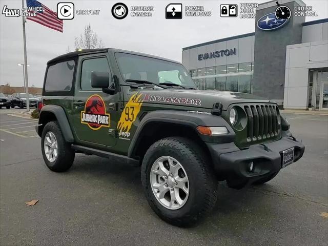 used 2021 Jeep Wrangler car, priced at $26,763