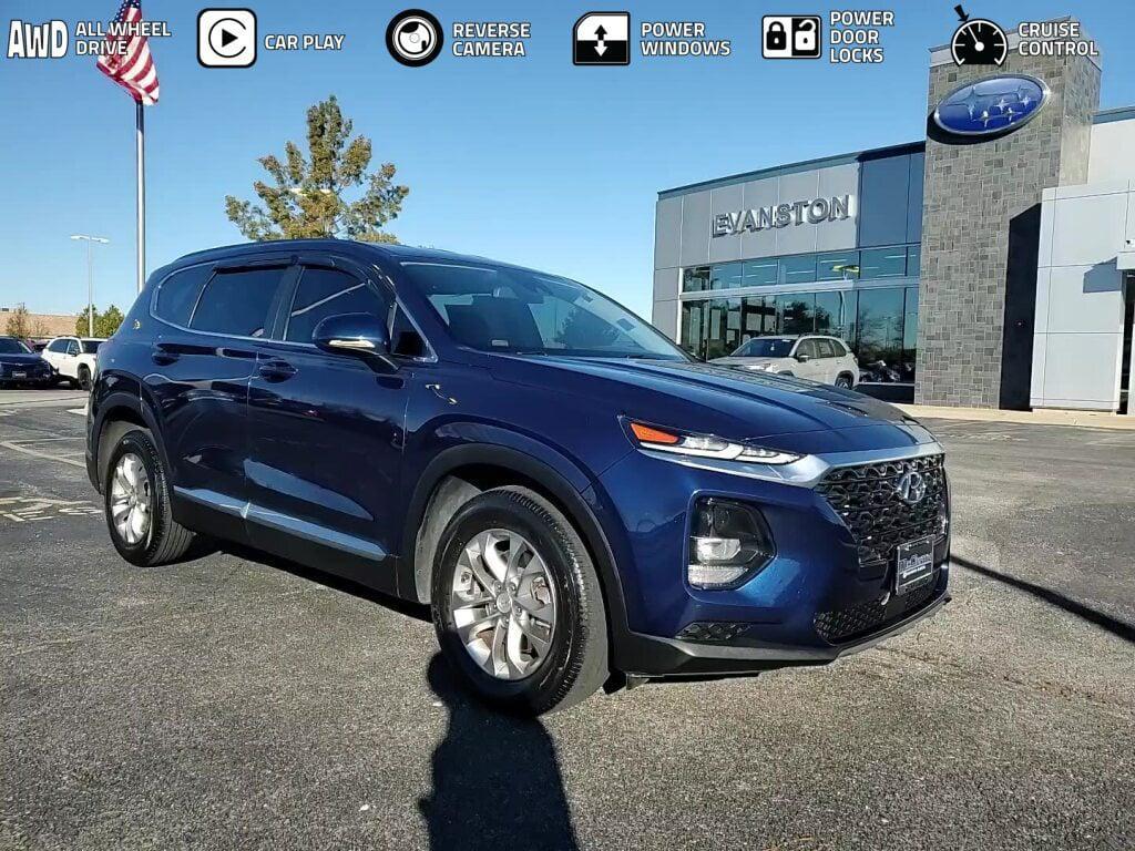 used 2020 Hyundai Santa Fe car, priced at $15,921