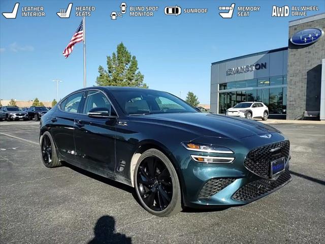 used 2022 Genesis G70 car, priced at $32,250