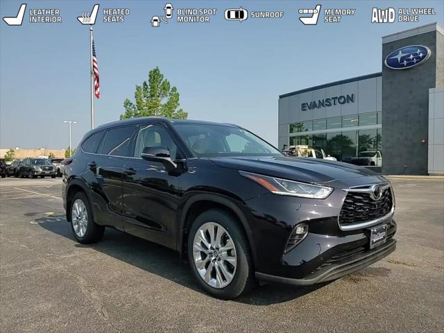 used 2022 Toyota Highlander car, priced at $42,986