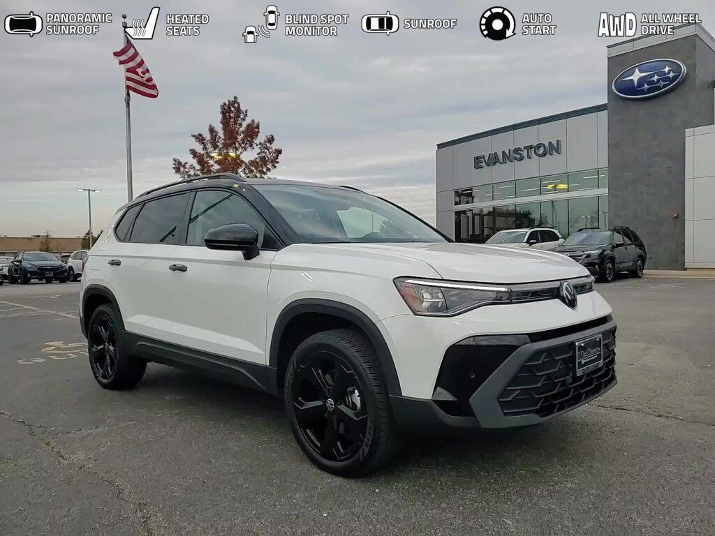 used 2025 Volkswagen Taos car, priced at $27,177