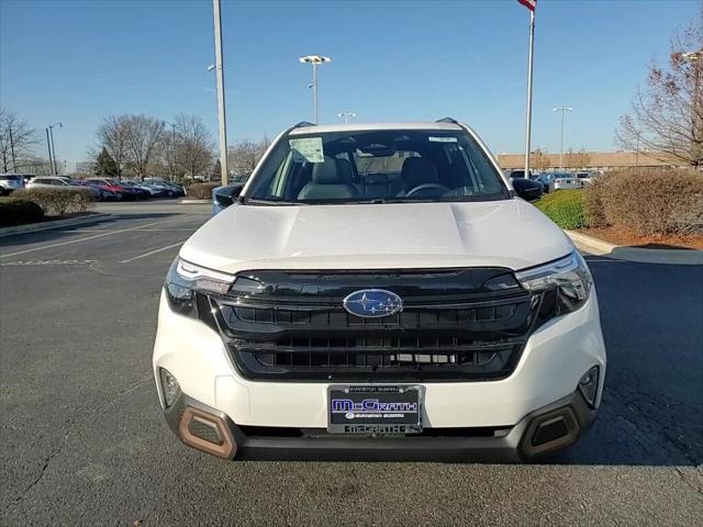 new 2025 Subaru Forester car, priced at $35,821