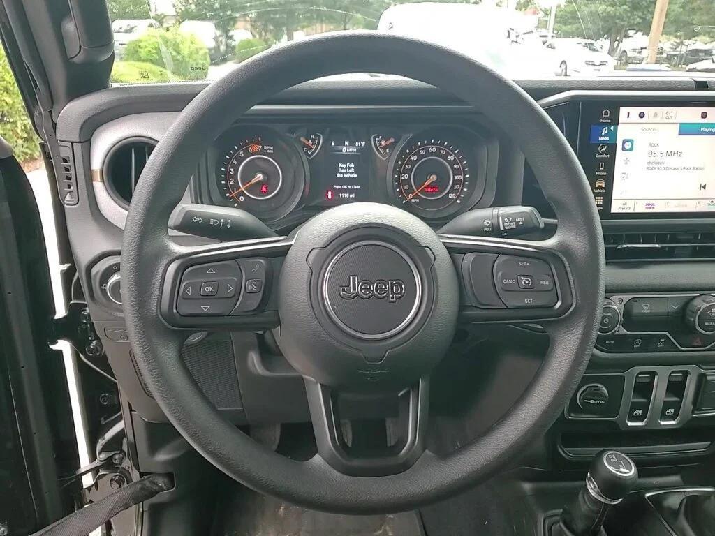 used 2025 Jeep Wrangler car, priced at $30,420
