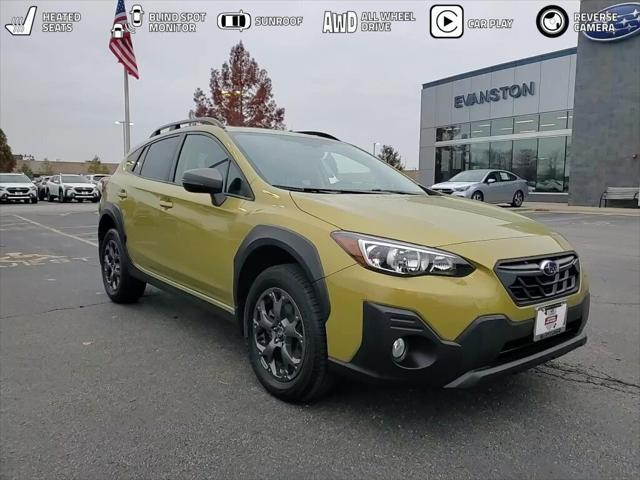 used 2021 Subaru Crosstrek car, priced at $24,358