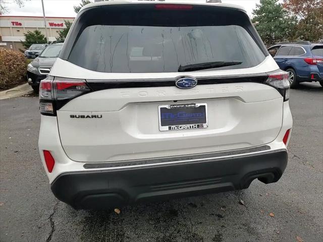 new 2025 Subaru Forester car, priced at $33,329