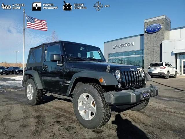 used 2015 Jeep Wrangler car, priced at $17,081