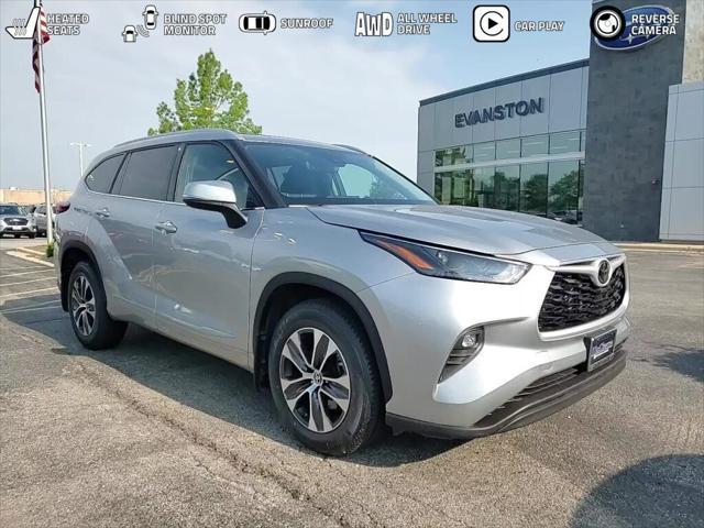 used 2022 Toyota Highlander car, priced at $37,664