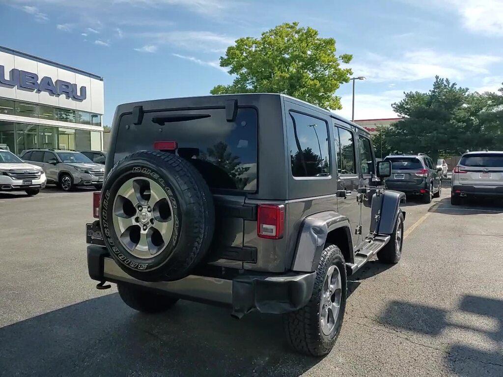 used 2016 Jeep Wrangler Unlimited car, priced at $19,420