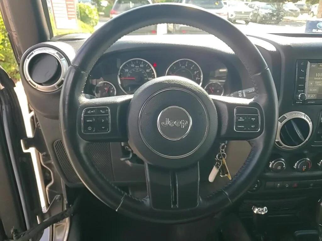 used 2016 Jeep Wrangler Unlimited car, priced at $20,484