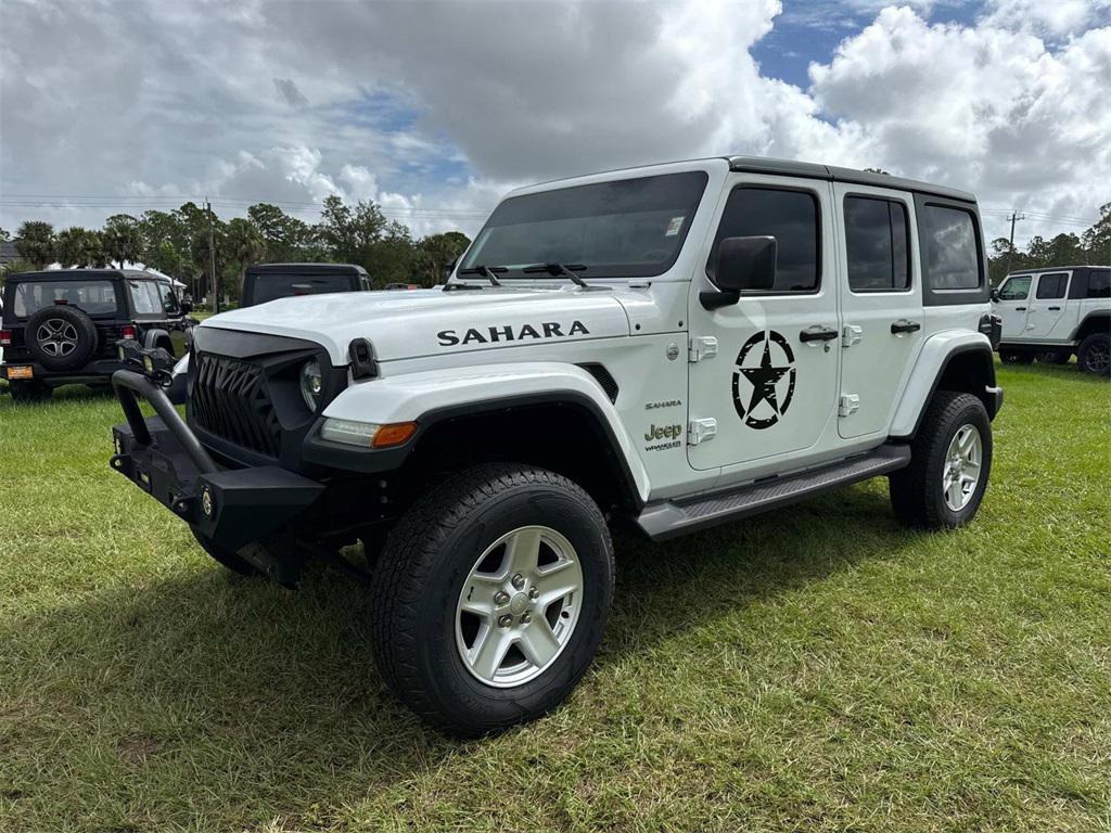 used 2018 Jeep Wrangler Unlimited car, priced at $25,444