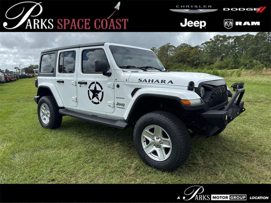 used 2018 Jeep Wrangler Unlimited car, priced at $25,444