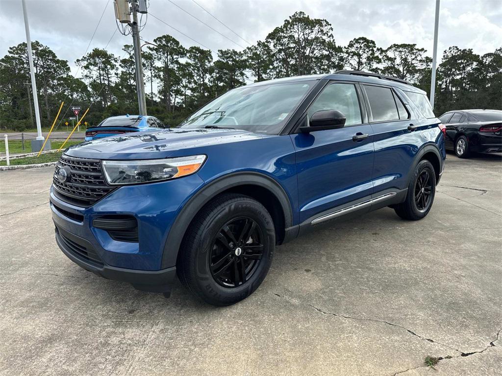 used 2022 Ford Explorer car, priced at $28,444