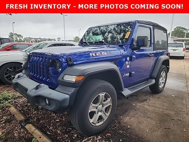 used 2019 Jeep Wrangler car, priced at $25,222