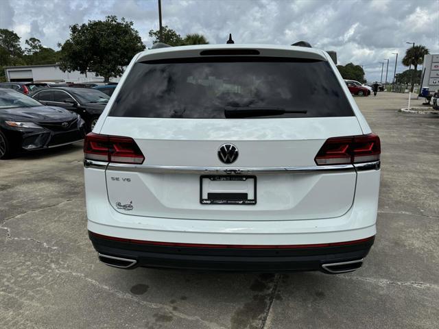 used 2021 Volkswagen Atlas car, priced at $25,333