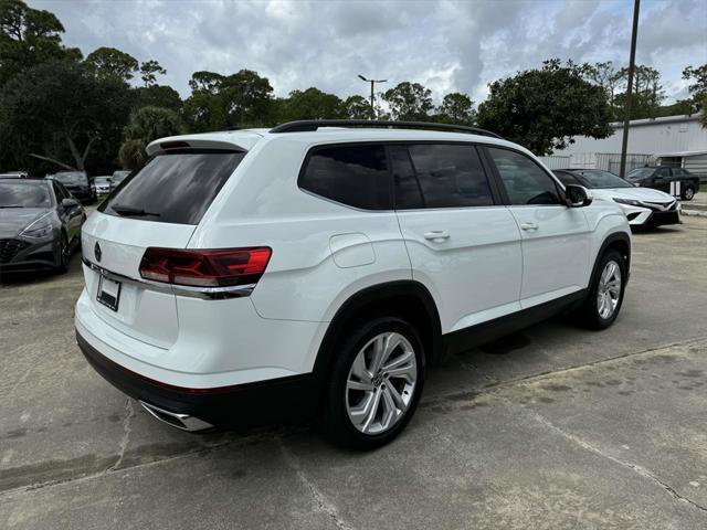 used 2021 Volkswagen Atlas car, priced at $25,333