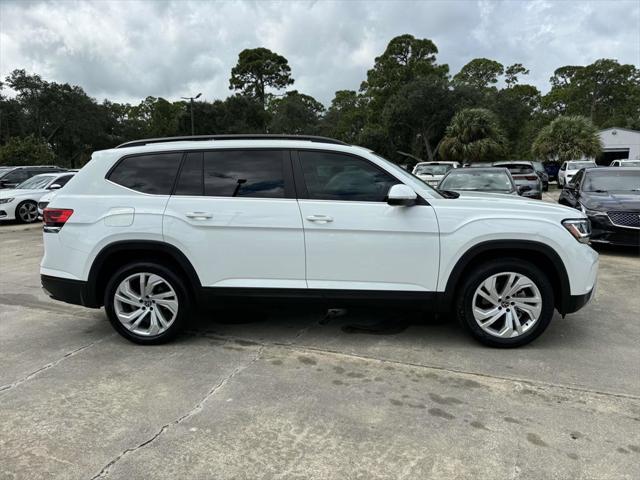 used 2021 Volkswagen Atlas car, priced at $25,333