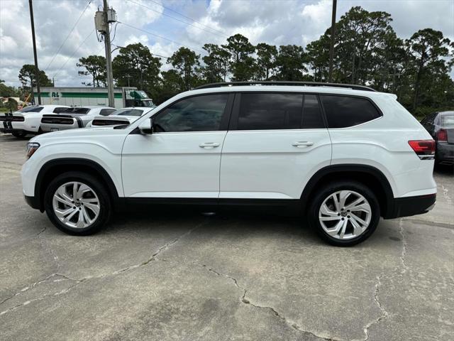 used 2021 Volkswagen Atlas car, priced at $25,333