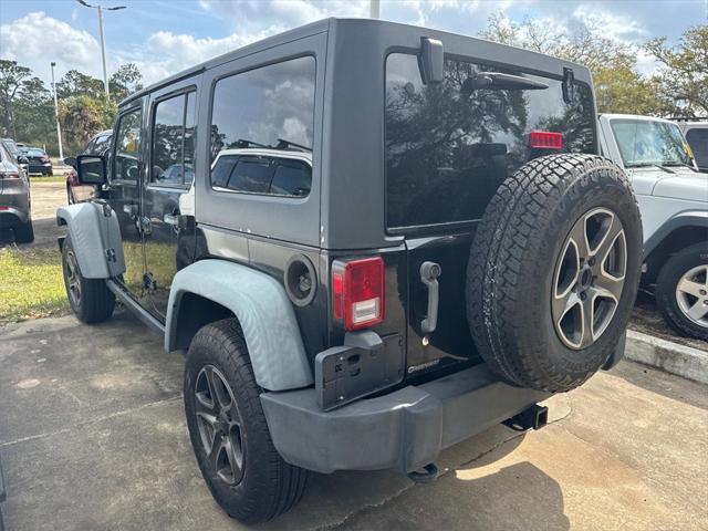 used 2012 Jeep Wrangler Unlimited car, priced at $13,903