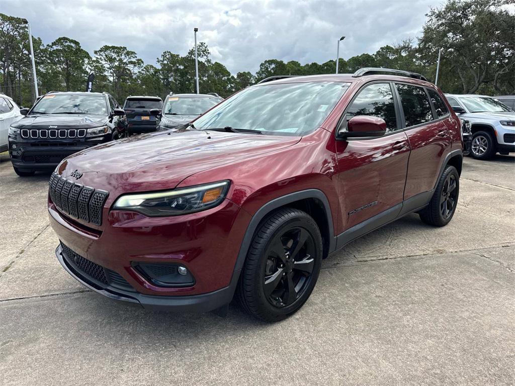used 2020 Jeep Cherokee car, priced at $18,444