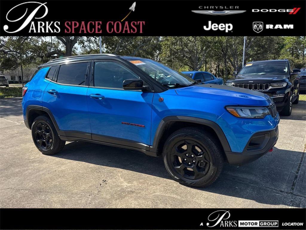 used 2023 Jeep Compass car, priced at $23,333