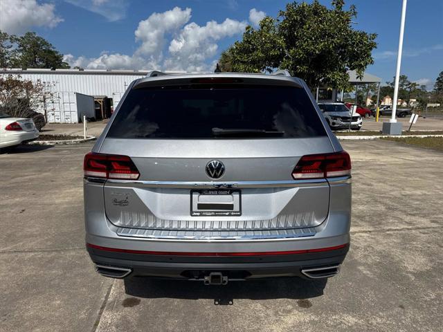 used 2021 Volkswagen Atlas car, priced at $23,203