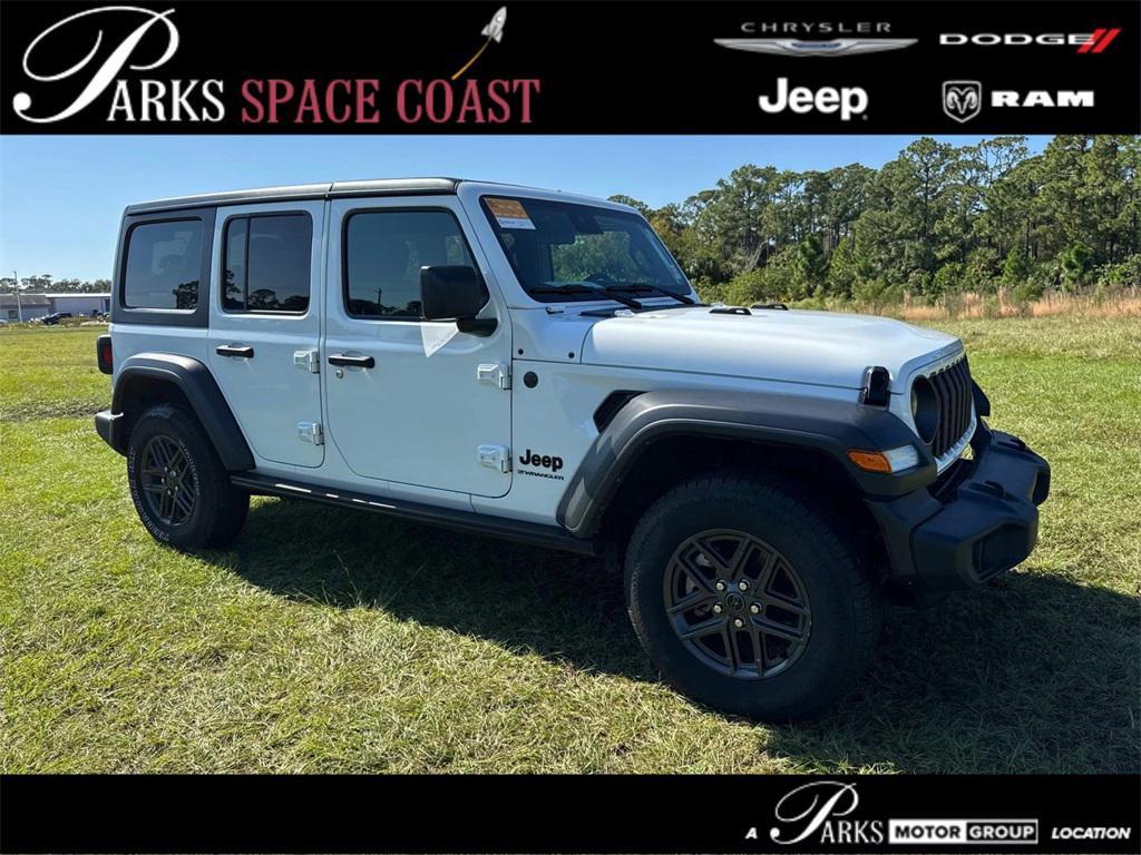 used 2024 Jeep Wrangler car, priced at $35,444