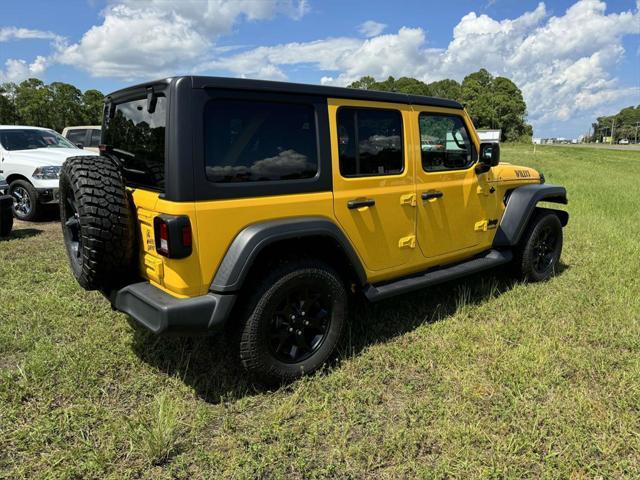 used 2021 Jeep Wrangler Unlimited car, priced at $30,333