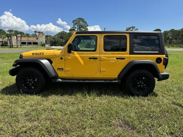 used 2021 Jeep Wrangler Unlimited car, priced at $30,333