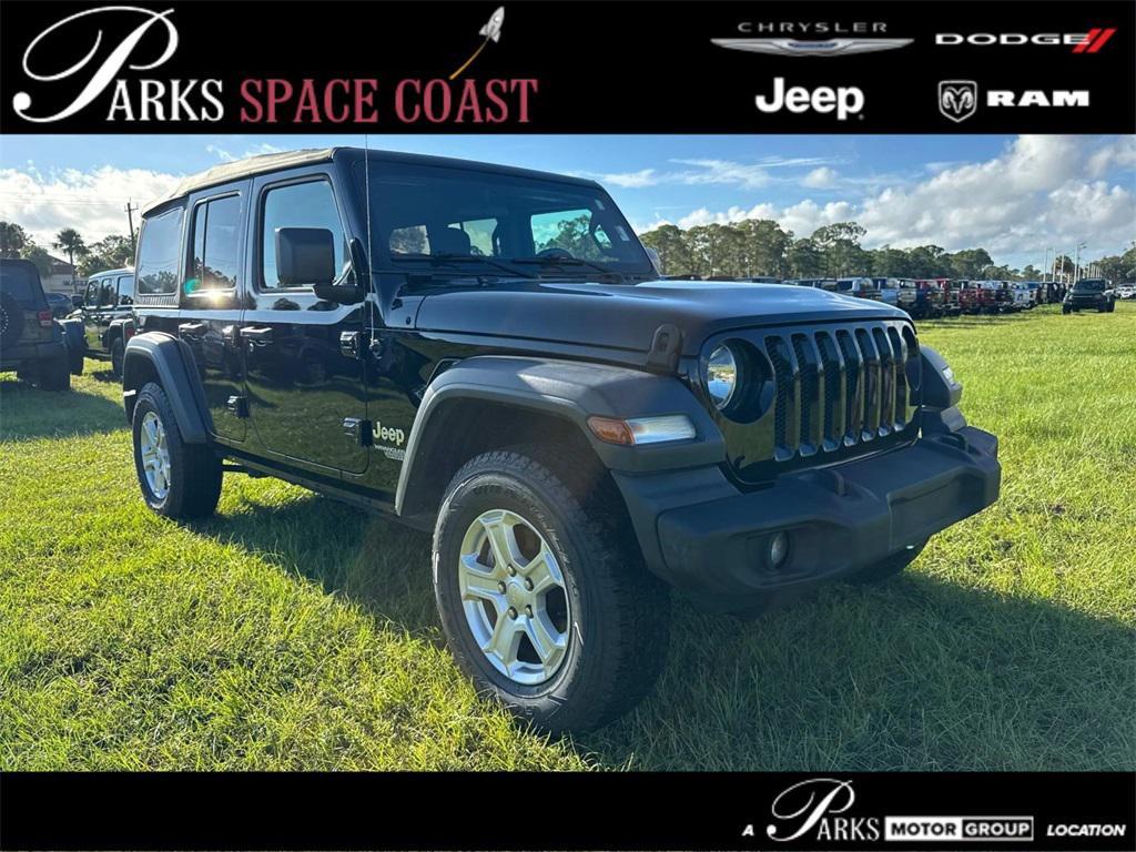 used 2019 Jeep Wrangler Unlimited car, priced at $23,944