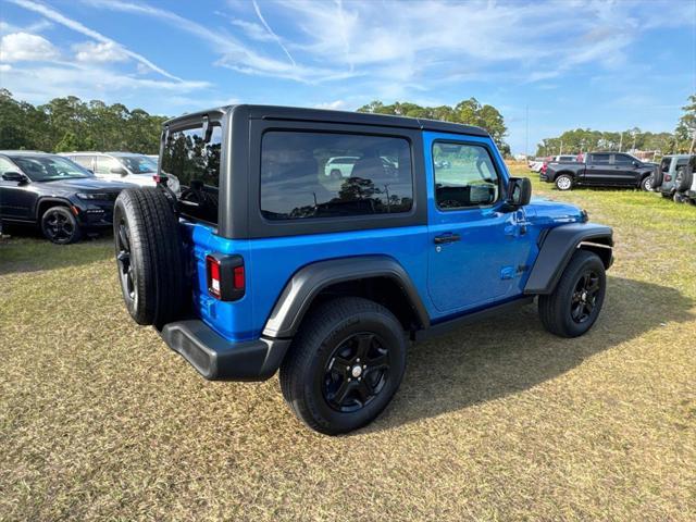 used 2022 Jeep Wrangler car, priced at $35,333