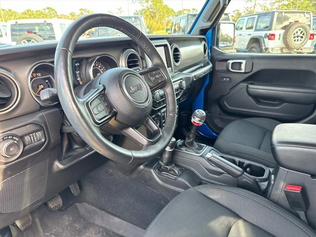 used 2022 Jeep Wrangler car, priced at $35,333