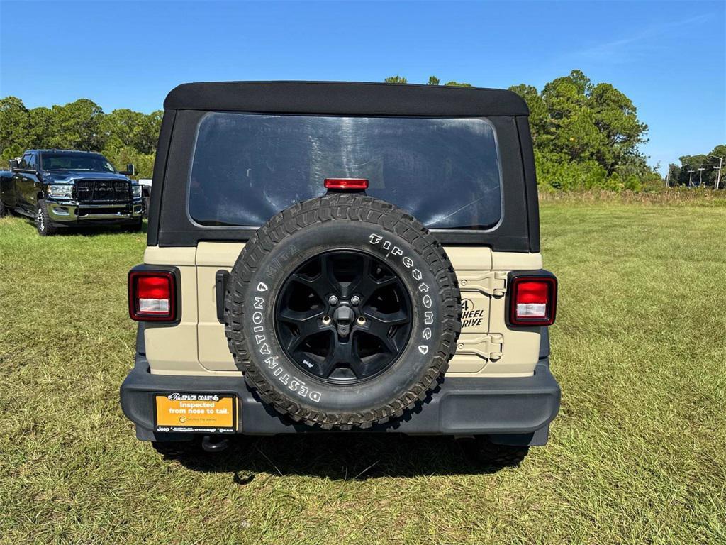 used 2022 Jeep Wrangler car, priced at $30,444