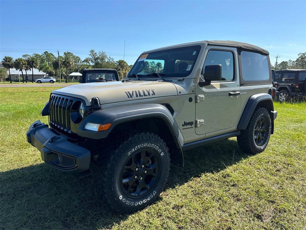 used 2022 Jeep Wrangler car, priced at $30,444