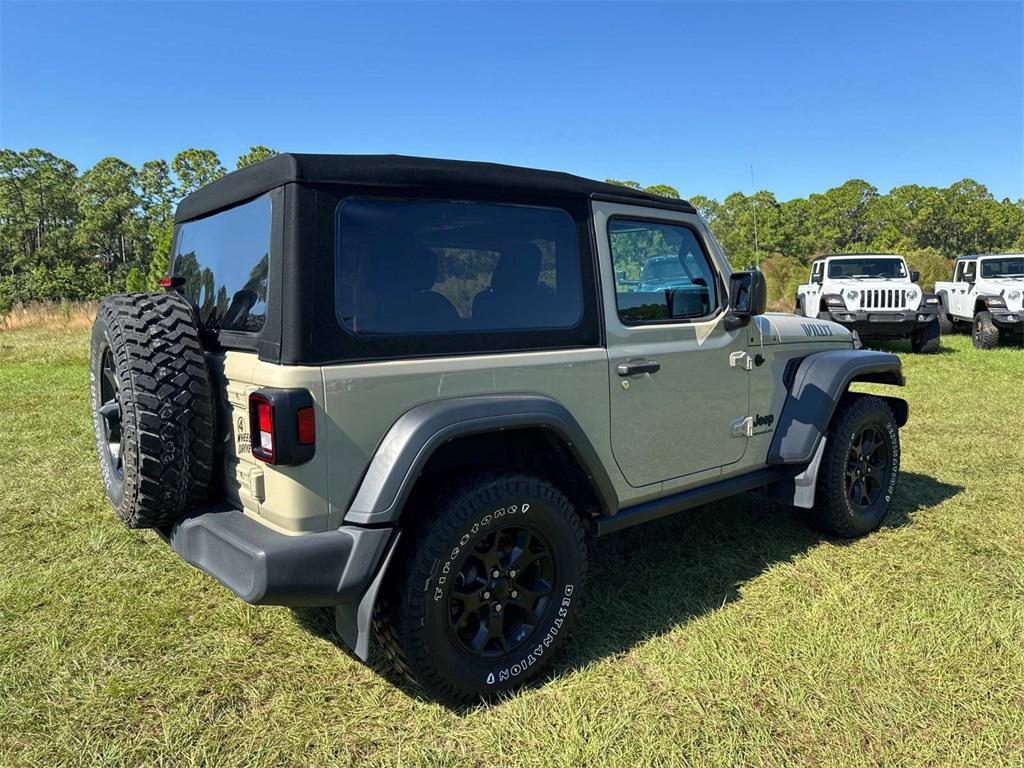 used 2022 Jeep Wrangler car, priced at $30,444