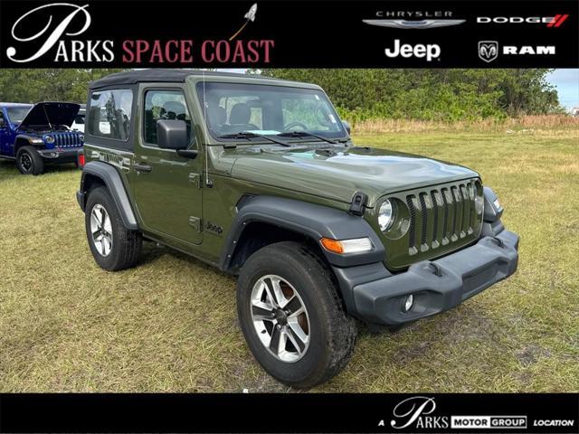 used 2023 Jeep Wrangler car, priced at $31,333