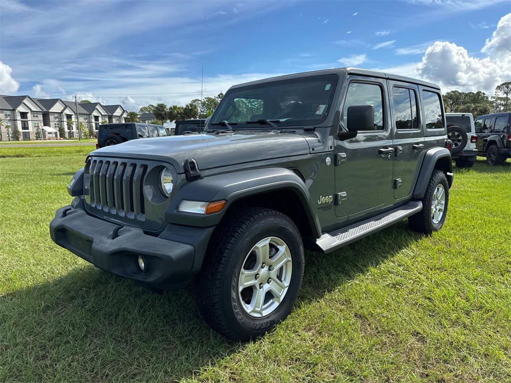 used 2019 Jeep Wrangler Unlimited car, priced at $25,444
