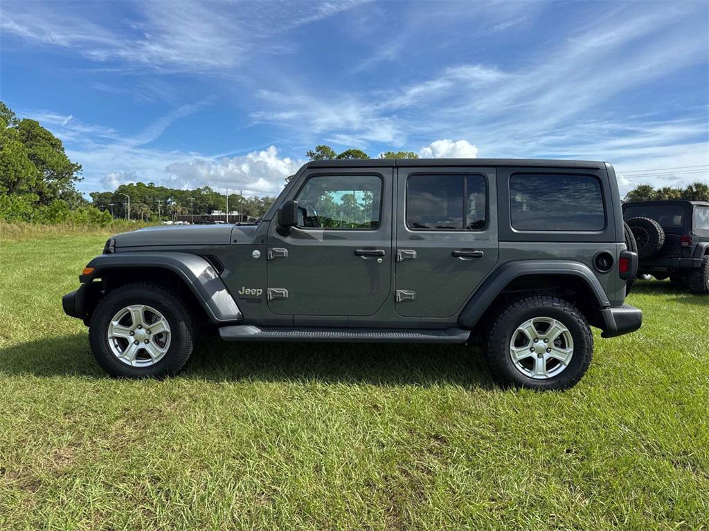 used 2019 Jeep Wrangler Unlimited car, priced at $25,444