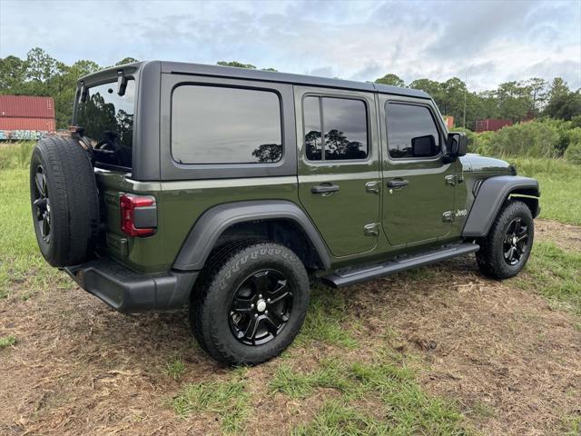 used 2020 Jeep Wrangler Unlimited car, priced at $25,333