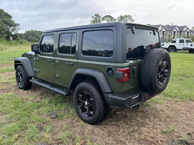 used 2020 Jeep Wrangler Unlimited car, priced at $25,333