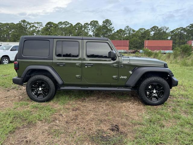 used 2020 Jeep Wrangler Unlimited car, priced at $25,333