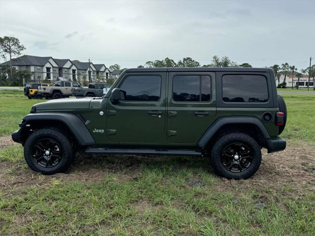 used 2020 Jeep Wrangler Unlimited car, priced at $25,333