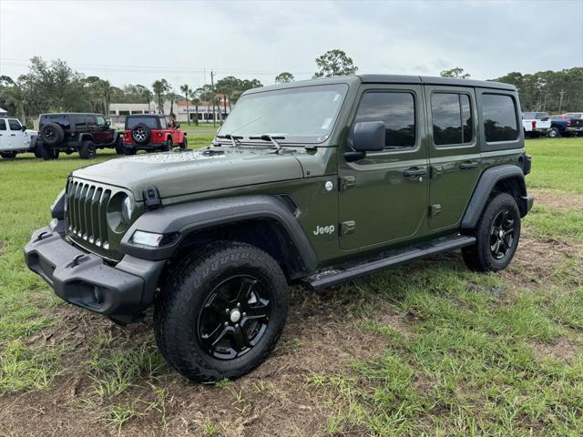 used 2020 Jeep Wrangler Unlimited car, priced at $25,333