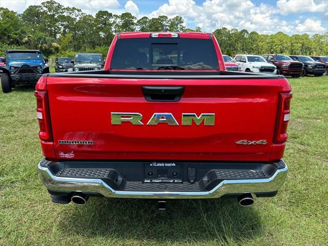 new 2025 Ram 1500 car, priced at $62,710