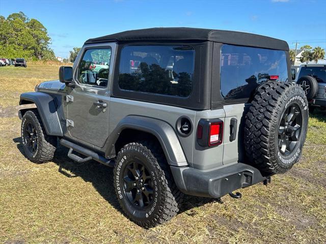 used 2021 Jeep Wrangler car, priced at $31,333