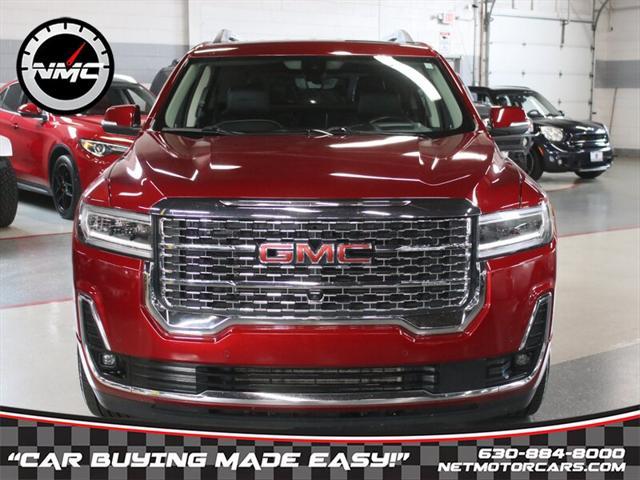 used 2021 GMC Acadia car, priced at $31,900