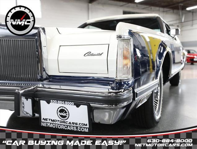 used 1979 Lincoln Continental car, priced at $32,950