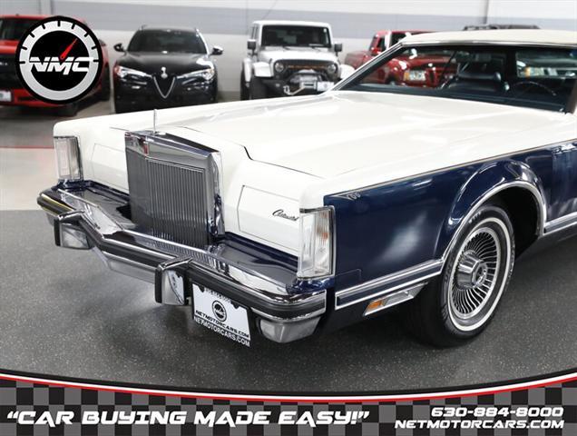 used 1979 Lincoln Continental car, priced at $32,950