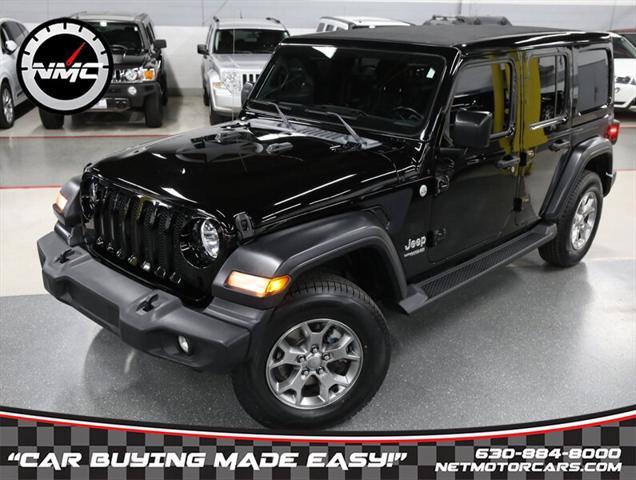 used 2020 Jeep Wrangler Unlimited car, priced at $31,950