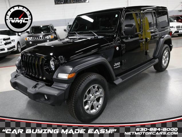 used 2020 Jeep Wrangler Unlimited car, priced at $31,950